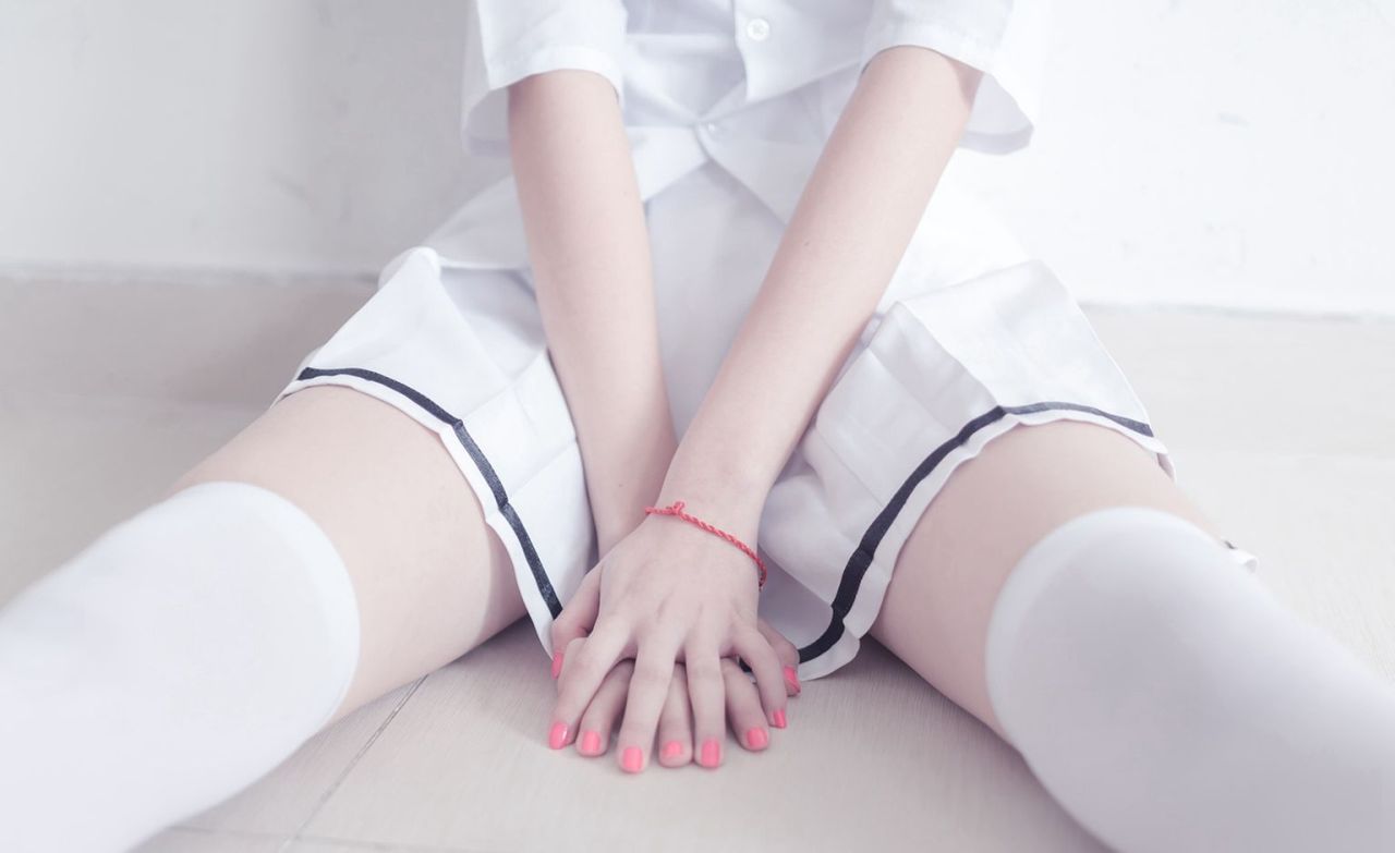 图库-风之领域 079 - Long leg collection in school uniform - (41P)